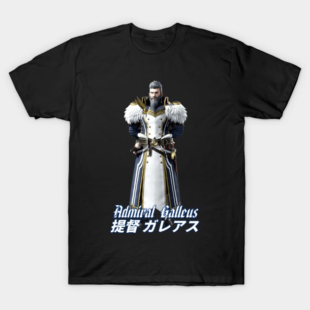 Admiral Galleus  "The Knight of Royal Order" T-Shirt by regista